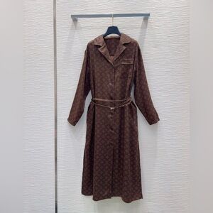Louis Vuitton Brown Monogram Dress